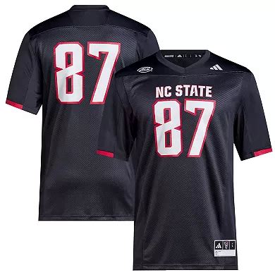 nc state wolfpack adidas black 2018 18 replica football jersey|nc state wolfpack jersey.